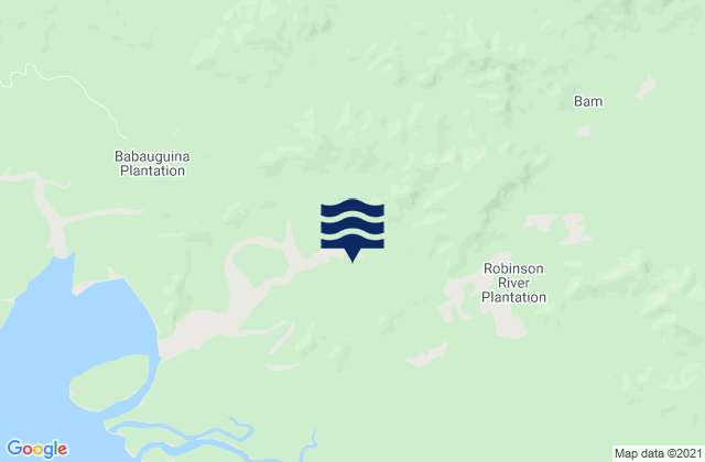 Carte des horaires des marées pour Abau, Papua New Guinea