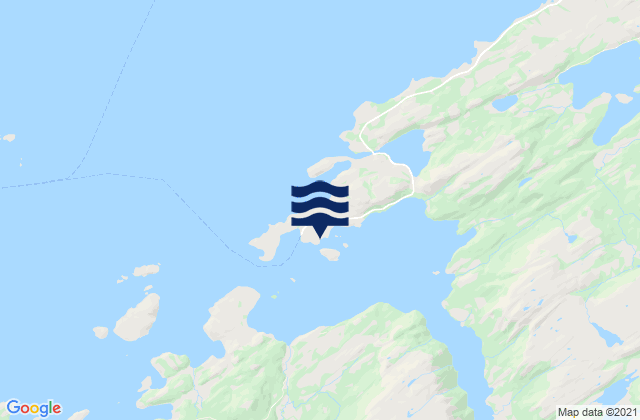 Carte des horaires des marées pour Agdenes, Norway