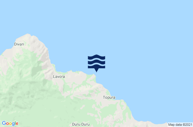 Carte des horaires des marées pour Aigura Point, Papua New Guinea