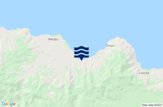 Carte des horaires des marées pour Alotau, Papua New Guinea