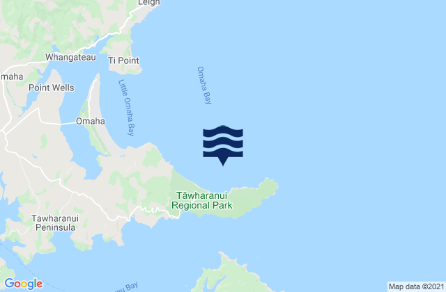 Carte des horaires des marées pour Anchor Bay, New Zealand