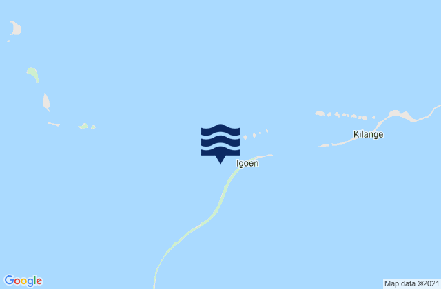 Carte des horaires des marées pour Arno Atoll, Marshall Islands