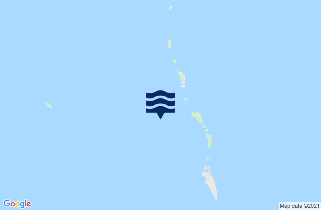 Carte des horaires des marées pour Aur Atoll, Marshall Islands