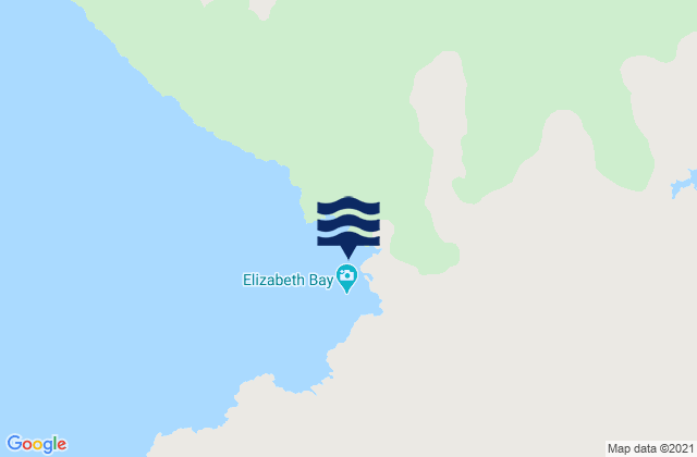 Carte des horaires des marées pour Bahia Isabela Isla Isabela, Ecuador