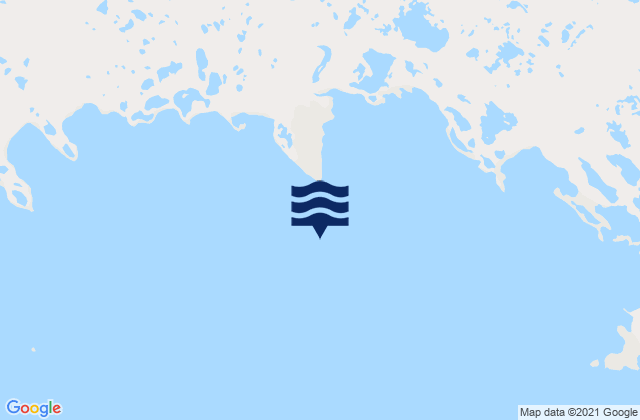 Carte des horaires des marées pour Baird Bay, Canada