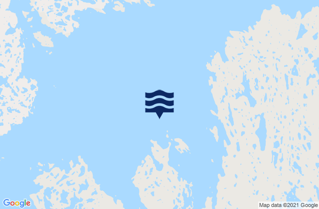 Carte des horaires des marées pour Barbour Bay, Canada