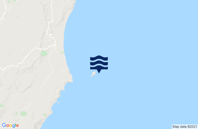 Carte des horaires des marées pour Bare Island, New Zealand