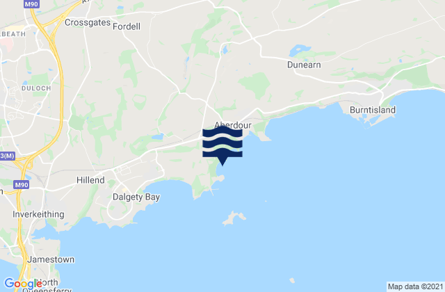 Carte des horaires des marées pour Barnhill Bay, United Kingdom