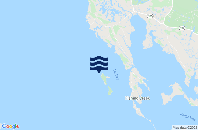 Carte des horaires des marées pour Barren Island, United States