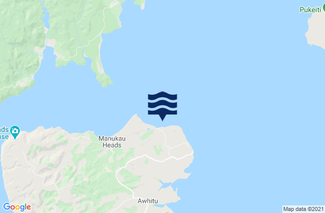 Carte des horaires des marées pour Big Bay, New Zealand