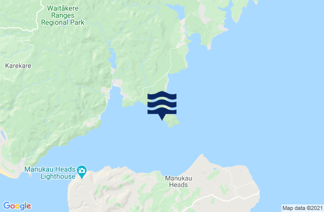 Carte des horaires des marées pour Bigsea Bay, New Zealand