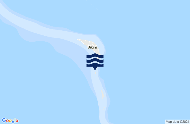 Carte des horaires des marées pour Bikini Atoll, Micronesia