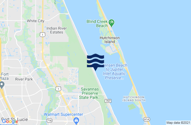 Carte des horaires des marées pour Boca Chica, United States