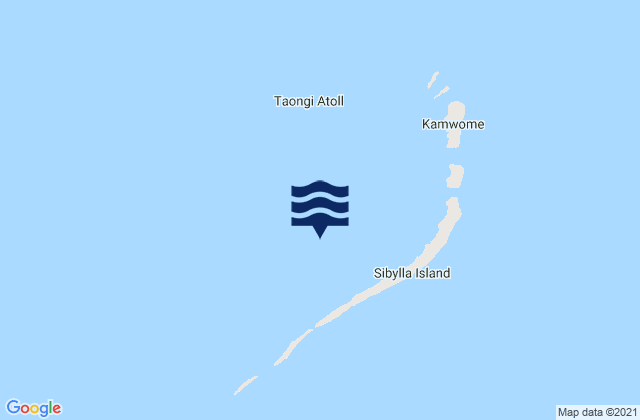 Carte des horaires des marées pour Bokak Atoll, Marshall Islands