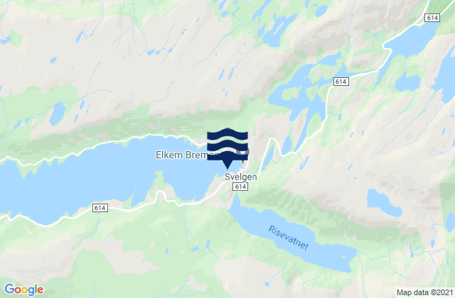 Carte des horaires des marées pour Bremanger, Norway