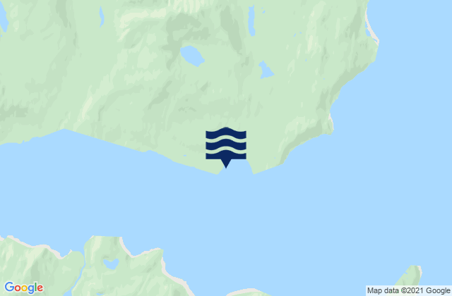 Carte des horaires des marées pour Brownell Point, Canada