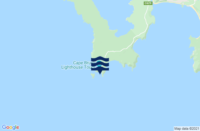 Carte des horaires des marées pour Bruny Island - Lighthouse Bay, Australia