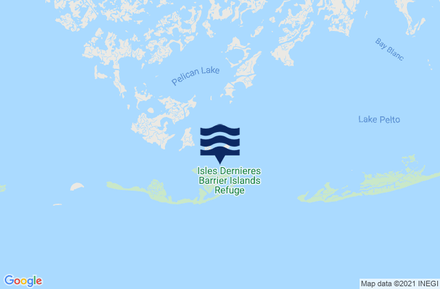 Carte des horaires des marées pour Caillou Boca Caillou Bay, United States