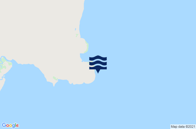 Carte des horaires des marées pour Camp Point, Australia