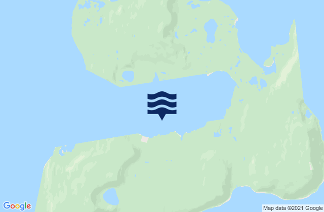 Carte des horaires des marées pour Cape Kakkiviak (Williams Harbour), Canada
