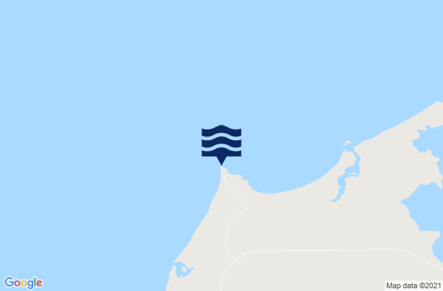 Carte des horaires des marées pour Cape Leveque, Australia