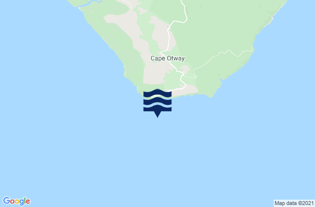 Carte des horaires des marées pour Cape Otway, Australia