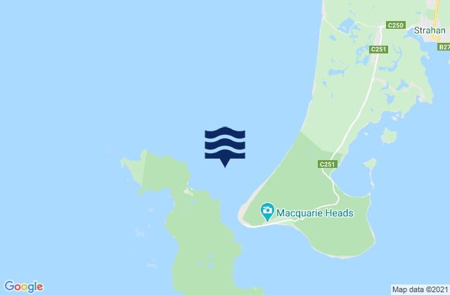 Carte des horaires des marées pour Cape Sorell (Pilot Bay), Australia