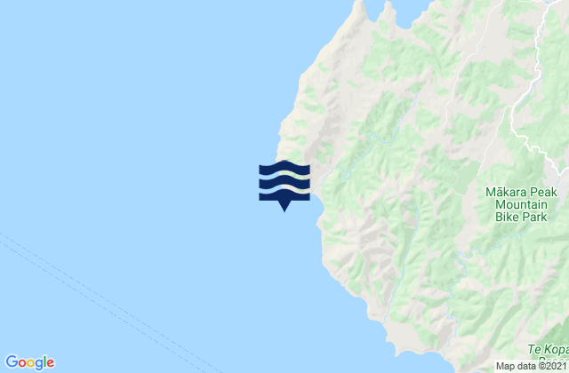 Carte des horaires des marées pour Cape Terawhiti - Oteranga Bay, New Zealand