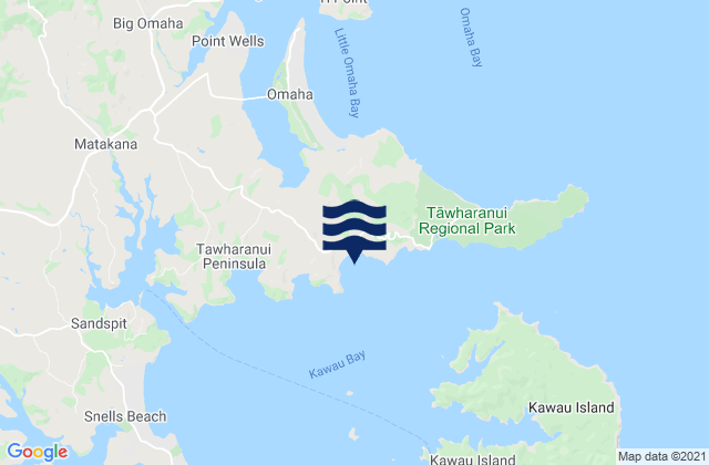 Carte des horaires des marées pour Christian Bay, New Zealand