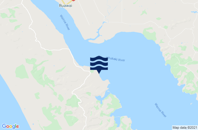 Carte des horaires des marées pour Clarks Bay, New Zealand