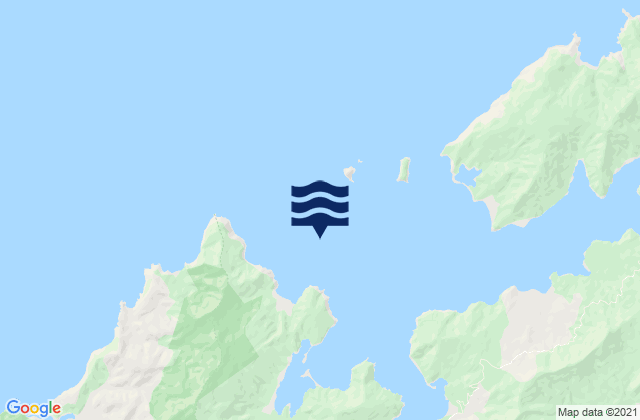 Carte des horaires des marées pour Croisilles Harbour, New Zealand