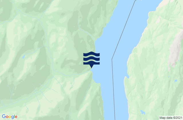 Carte des horaires des marées pour Davis River Entrance Alaska, United States