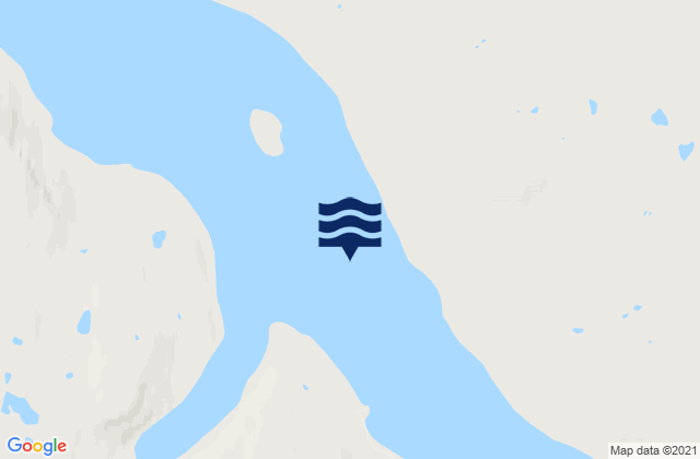 Carte des horaires des marées pour Deception Bay, Canada