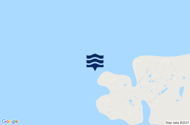 Carte des horaires des marées pour Digges Islet, Canada