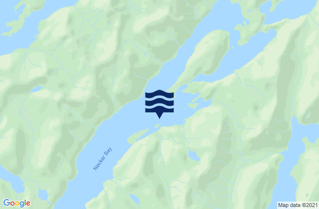 Carte des horaires des marées pour Dorothy Cove Necker Bay, United States