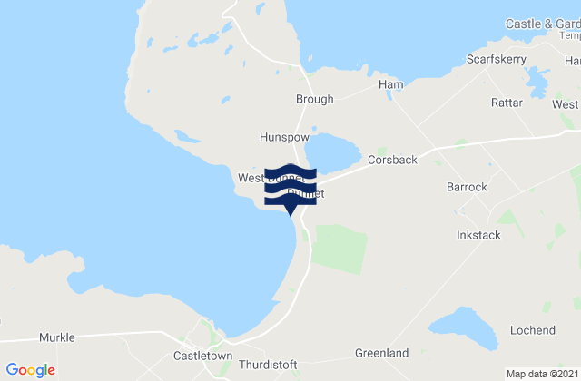 Carte des horaires des marées pour Dunnet Bay, United Kingdom