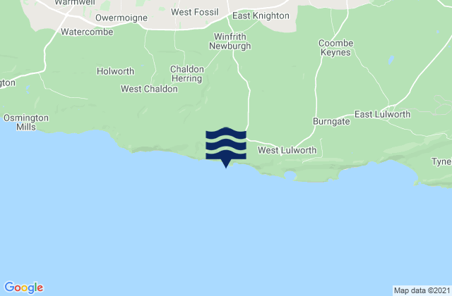 Carte des horaires des marées pour Durdle Door Beach, United Kingdom