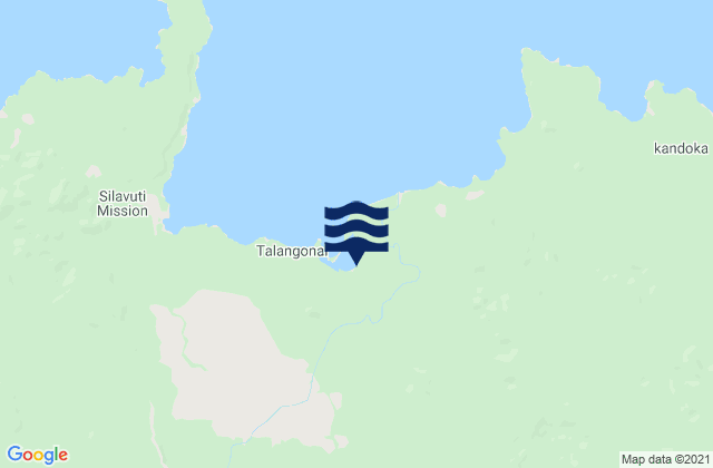 Carte des horaires des marées pour Eleonora Bay, Papua New Guinea