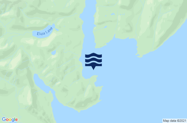 Carte des horaires des marées pour Eliza Harbor (Liesnoi Island), United States