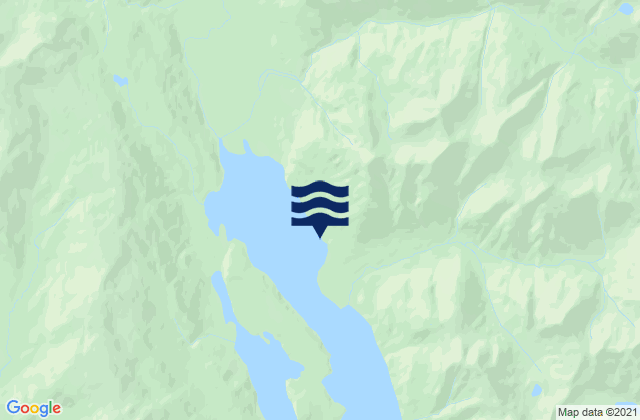 Carte des horaires des marées pour Excursion Inlet, United States
