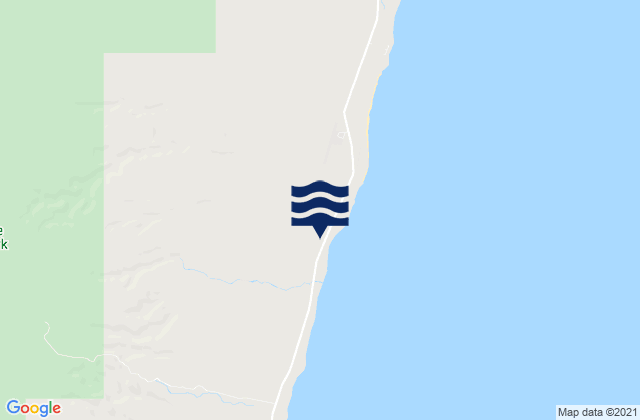 Carte des horaires des marées pour Exmouth, Australia