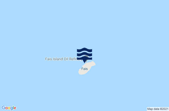 Carte des horaires des marées pour Fais Municipality, Micronesia