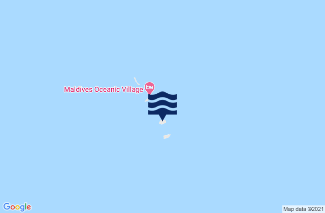 Carte des horaires des marées pour Felidhoo, Maldives