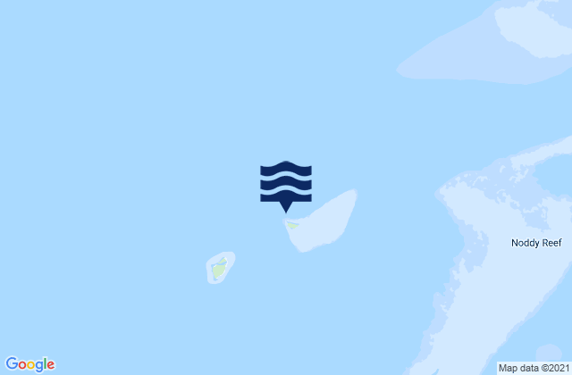Carte des horaires des marées pour Fife Island, Australia