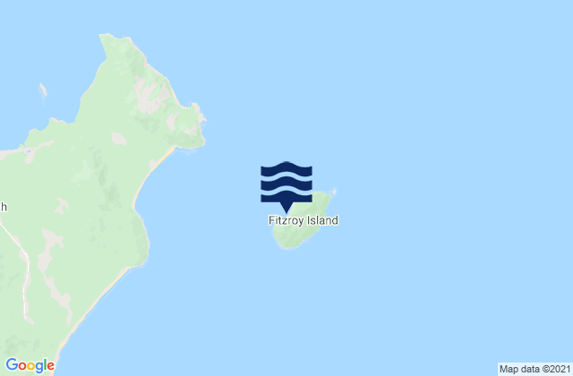 Carte des horaires des marées pour Fitzroy Island, Australia
