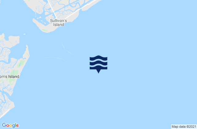 Carte des horaires des marées pour Fort Sumter Range Buoy 8, United States