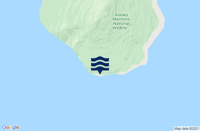 Carte des horaires des marées pour Gareloi Island, United States