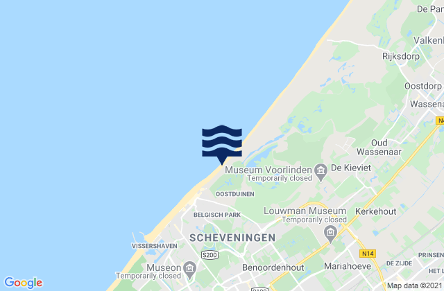 Carte des horaires des marées pour Gemeente Delft, Netherlands