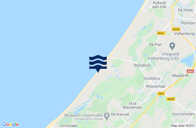 Carte des horaires des marées pour Gemeente Leidschendam-Voorburg, Netherlands
