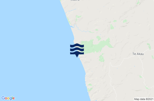 Carte des horaires des marées pour Gibson Beach, New Zealand